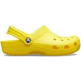 Yellow Outdoor Slippers Crocs Classic - Lemon