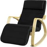 Cottons Chairs SoBuy Black Relax Rocking Lounge Chair