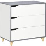 Chest of Drawers Homcom 3 Unit Chest of Drawer
