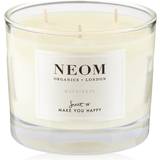 White Interior Details Neom Organics Happiness 3 Wicks Scented Candle 420g