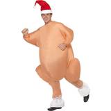 Inflatable Fancy Dresses Fancy Dress Smiffys Adult Inflatable Christmas Roast Turkey Costume