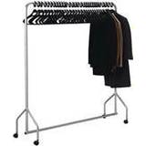 Bed Accessories VFM Garment Hanging Rail With 30 Hangers 316939