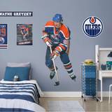 Fathead Wayne Gretzky Edmonton Oilers Real Big Peel and Stick Wall Graphic