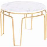 Dkd Home Decor Side 60 Golden Metal Small Table