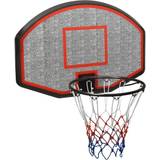 vidaXL black, 90 x 60 x 2 cm Basketball Backboard Polyethene Hoop Board Black/White Multi Sizes