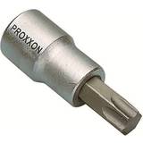 Proxxon 23584 TX20 Torx Einsatz Nuss Antrieb 10mm 3/8" ohne Bohrung Länge 50mm