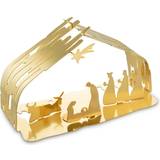 Alessi Figurines Alessi Krippe Bark Crib gold Dekofigur