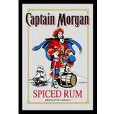 Captain morgan spiced rum Close Up Captain Morgan Spiegel Spiced Rum Wall Mirror