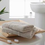 Catherine Lansfield Anti Bacterial Bath Towel Black