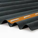 Roof Equipment B&Q Black Corrapol-BT Corrugated Bitumen Sheet 930 X