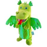 Dragos Dolls & Doll Houses Fiestacrafts Green Dragon Hand Puppet