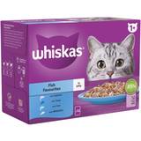 Whiskas cat food Whiskas 1+ Pouches Jelly Fish Favourites