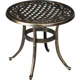Outdoor Side Tables OutSunny Industrial Garden Outdoor Side Table