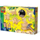 Wooden Toys Construction Kits SES Creative 00942 Holzarbeitsset-Dinosaurier