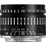 TTArtisan 35mm F0.95 APS-C Large Aperture Manual Focus Mirrorless Cameras Lens for Fuji X Mount