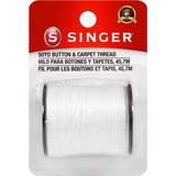 Singer Button & Carpet Thread 50yd-White