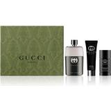 Gift Boxes Gucci Guilty Pour Homme Gift Set EdT 90ml + Deo Stick 75ml + Shower Gel 50ml