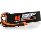 Spektrum 2200mAh 3S 11.1V 50C Smart LiPo Battery; IC3 O-SPMX22003S50