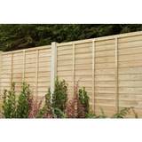 Wood Welded Wire Fences Larchlap 6ft High Pressure Treated Overlap Fence Panel Pressure