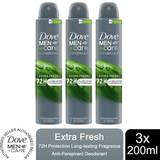 Dove Solid Deodorants Dove Men+Care Advanced Antiperspirant Deodorant Extra Fresh
