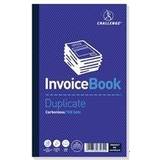 Clipboards & Display Stands Challenge Duplicate Invoice Book 210x130mm Card Cover