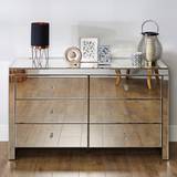 Chest of Drawers Birlea Seville Mirrored Chest of Drawer 125x72.5cm