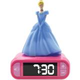 Pink Alarm Clocks Kid's Room Lexibook Disney Princess Digital Alarm Clock for with Night Light Snooze, Luminous Disney