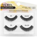 Andrea Twin Pack False Eyelashes Style 33 Black 2 Ct