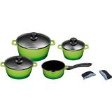 King Cookware King Degeorge 6 Piece Non-Stick Cookware Set with lid