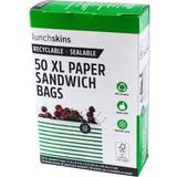 Lunchskins Recyclable+ Sealable XL Plastic Bags & Foil