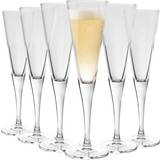 Bormioli Rocco Champagne Glasses Bormioli Rocco 160ml Ypsilon Flutes Champagne Glass