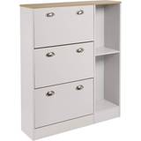 Hallway Furniture & Accessories Lloyd Pascal Cabinet with Dropdown Shoe Rack 90x108cm