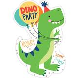 Amscan 492270 Dino- Mite Party Postcard Invitations 8 Piece