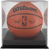 Basketball Stands Black Base Basketball Display Case and Mirror Back with Matte Finish