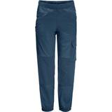Blue Shell Pants Children's Clothing Jack Wolfskin Kids Villi Stretch Trousers - Dark Sea