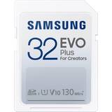 Samsung Evo Plus 2021 SDHC Class 10 UHS-I U1 V10 130MB/S 32GB