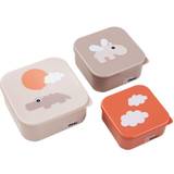 Done By Deer Lunch Boxes Done By Deer Snack Box Set 3-pack Happy Clouds Powder