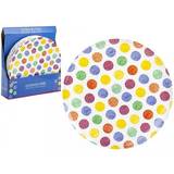 The Home Fusion Company Coloured Spot Melamine Cup Bowl Or Plate Or Set/Spots Plate