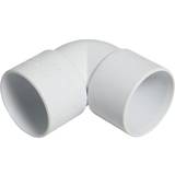 FloPlast White Solvent Weld 90° Waste Pipe Bend Dia32mm