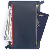 Passport Covers New York Rfid Blocking Four Zip Travel Organizer - Black