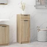 Wall Bathroom Cabinets vidaXL Badschrank Sonoma-Eiche 32x34x90