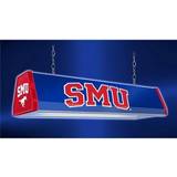 The Fan-Brand Grimm SM-310-01 38 in. Standard Pool Table Light SM Primary Logo SMU Red SMU Blue & White