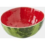 Red Salad Bowls Bordallo Pinheiro Watermelon 118 Salad Bowl