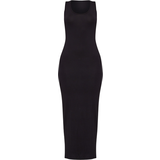 Long Dresses PrettyLittleThing Basic Maxi Dress - Black