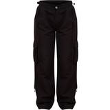Cargo Trousers PrettyLittleThing Lightweight Shell Low Rise Cargo Pant - Black