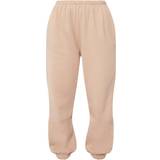 PrettyLittleThing Sweat Cuffed High Waist Joggers - Taupe
