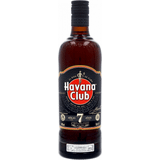 Dark Rum Spirits Havana Club 7 Cuban Rum 40% 70cl
