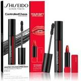 Shiseido Gift Boxes & Sets Shiseido Eye-Make-up Mascara Gift Set Controlled Chaos MascaraInk 1 Black Pulse TechnoSatin Gel Mini Lipstick 416 Red Shift 1 Stk