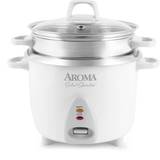 White Rice Cookers Aroma Housewares 14-Cup Rice Keep