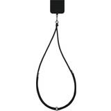 Silver Armbands iDeal of Sweden Cord Phone Strap Coal Black